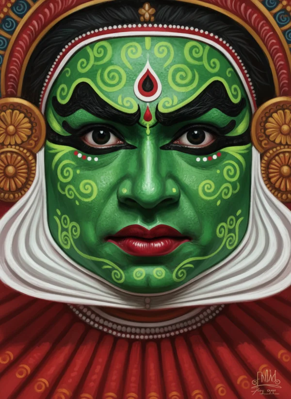 Make it realistic as a real person Katha... 1