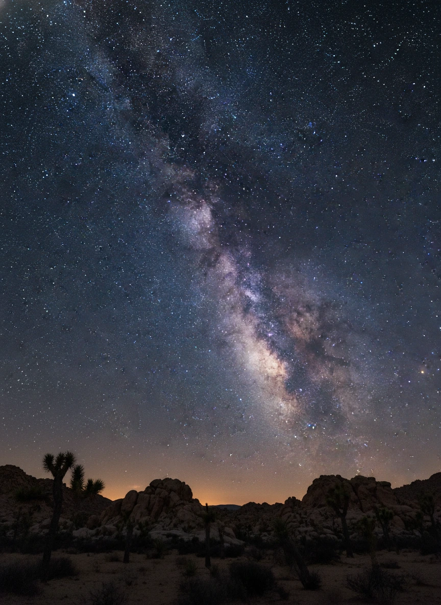 Space Milky Way Galaxy AI Image