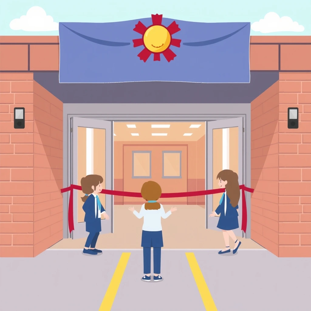 school opening banner images