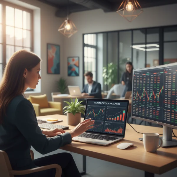 Young professional analyzing financial g... 4