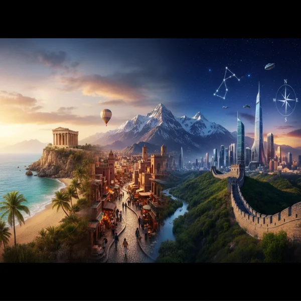 Travel Website Banner Image 8K