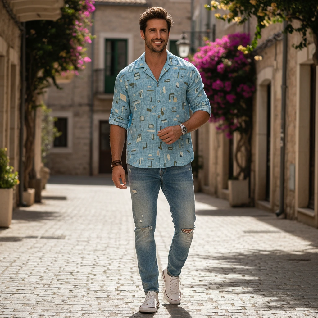 Mens casual wear shirt 1